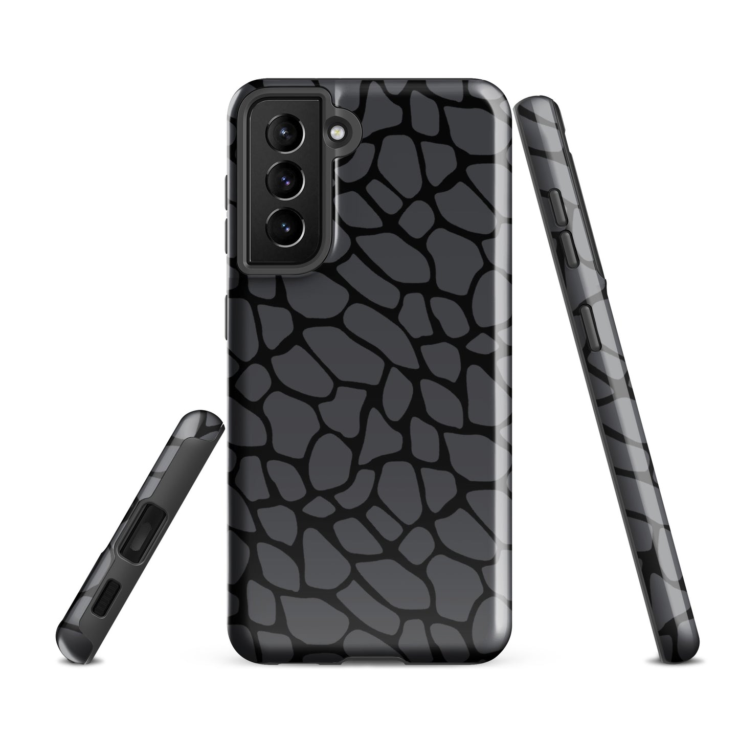 GRAY SNAKESKIN TOUGH CASE FOR Samsung®