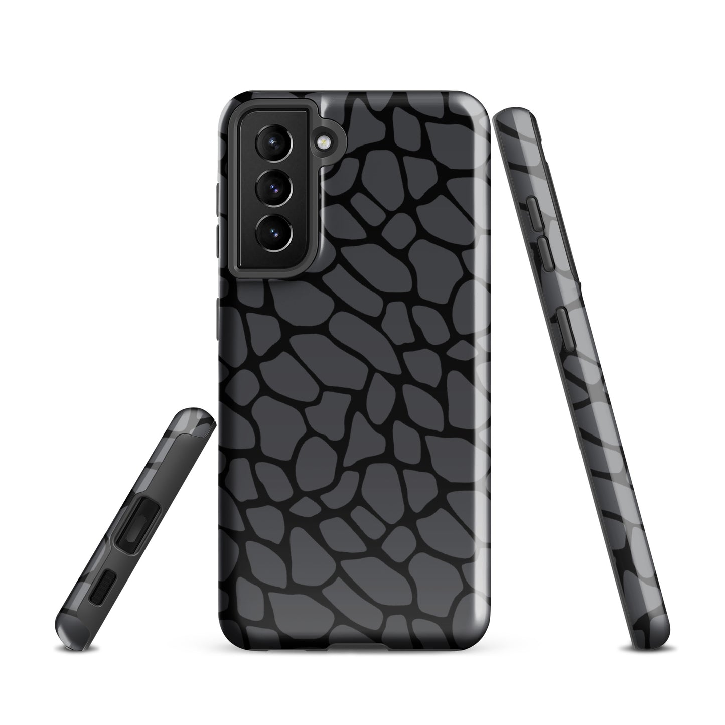 GRAY SNAKESKIN TOUGH CASE FOR Samsung®