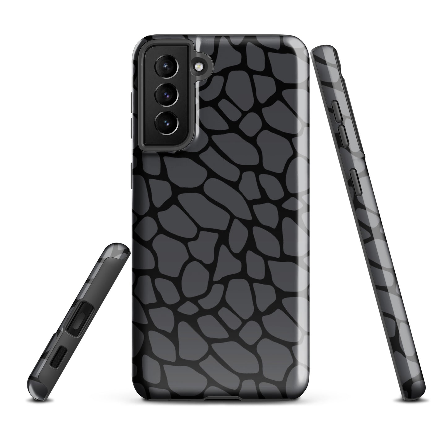 GRAY SNAKESKIN TOUGH CASE FOR Samsung®