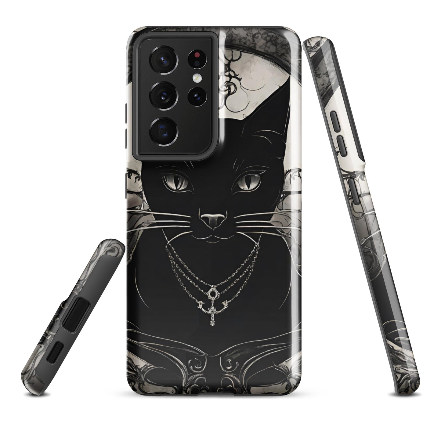 BLACK CAT FEVER TOUGH CASE FOR Samsung®