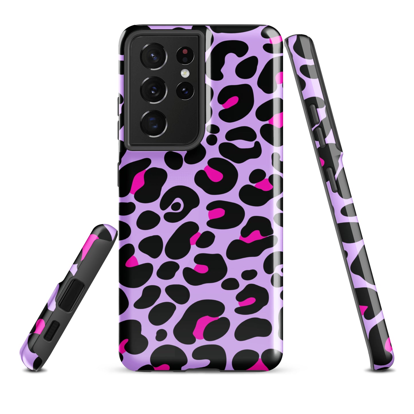 PINK & PURPLE TOUGH CASE FOR Samsung®