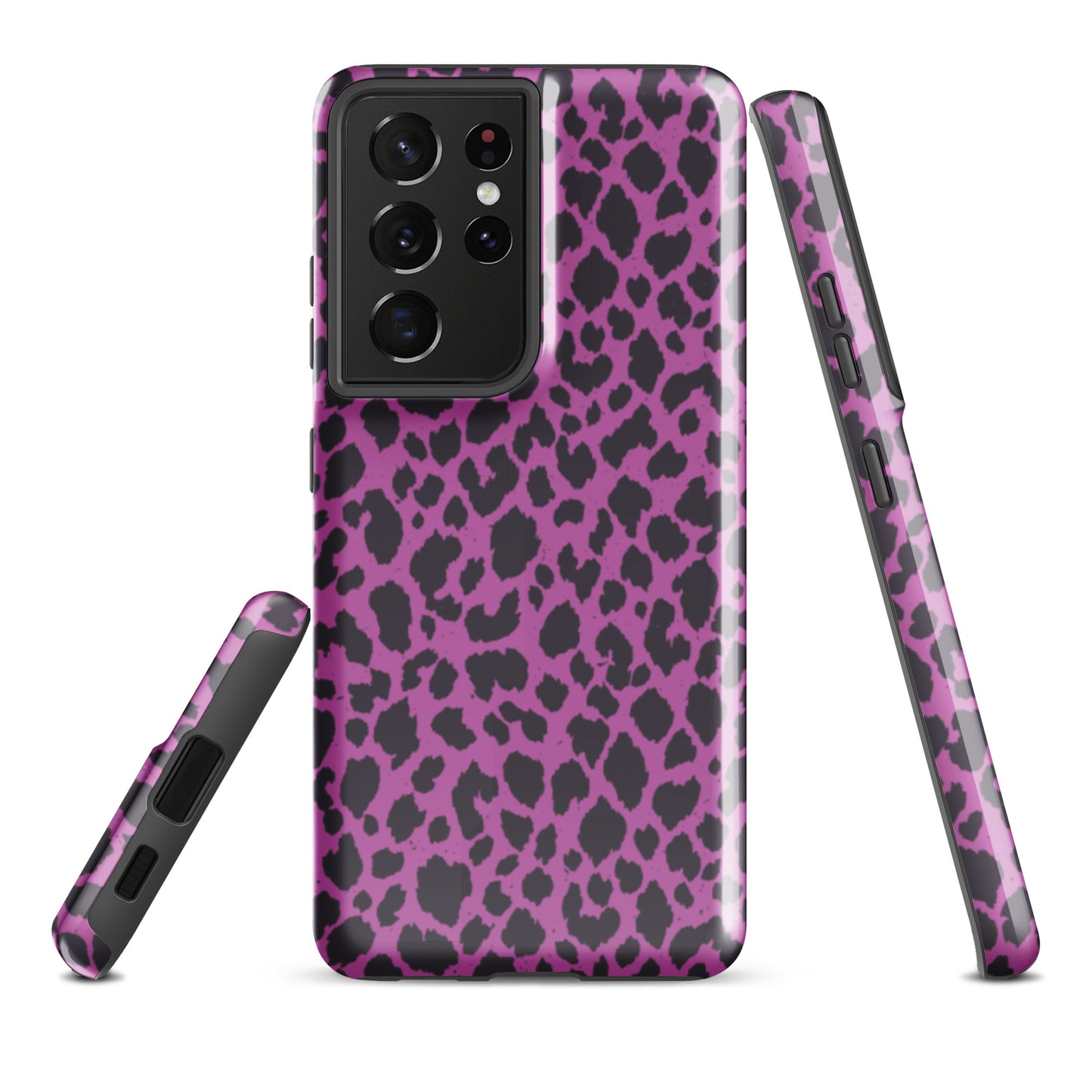 PINK LEOPARD TOUGH CASE FOR Samsung®