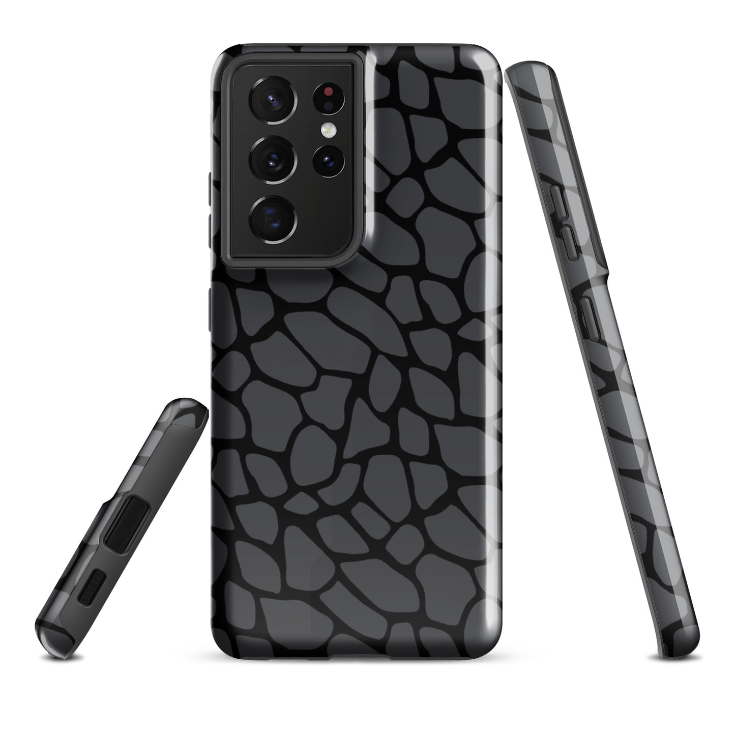 GRAY SNAKESKIN TOUGH CASE FOR Samsung®