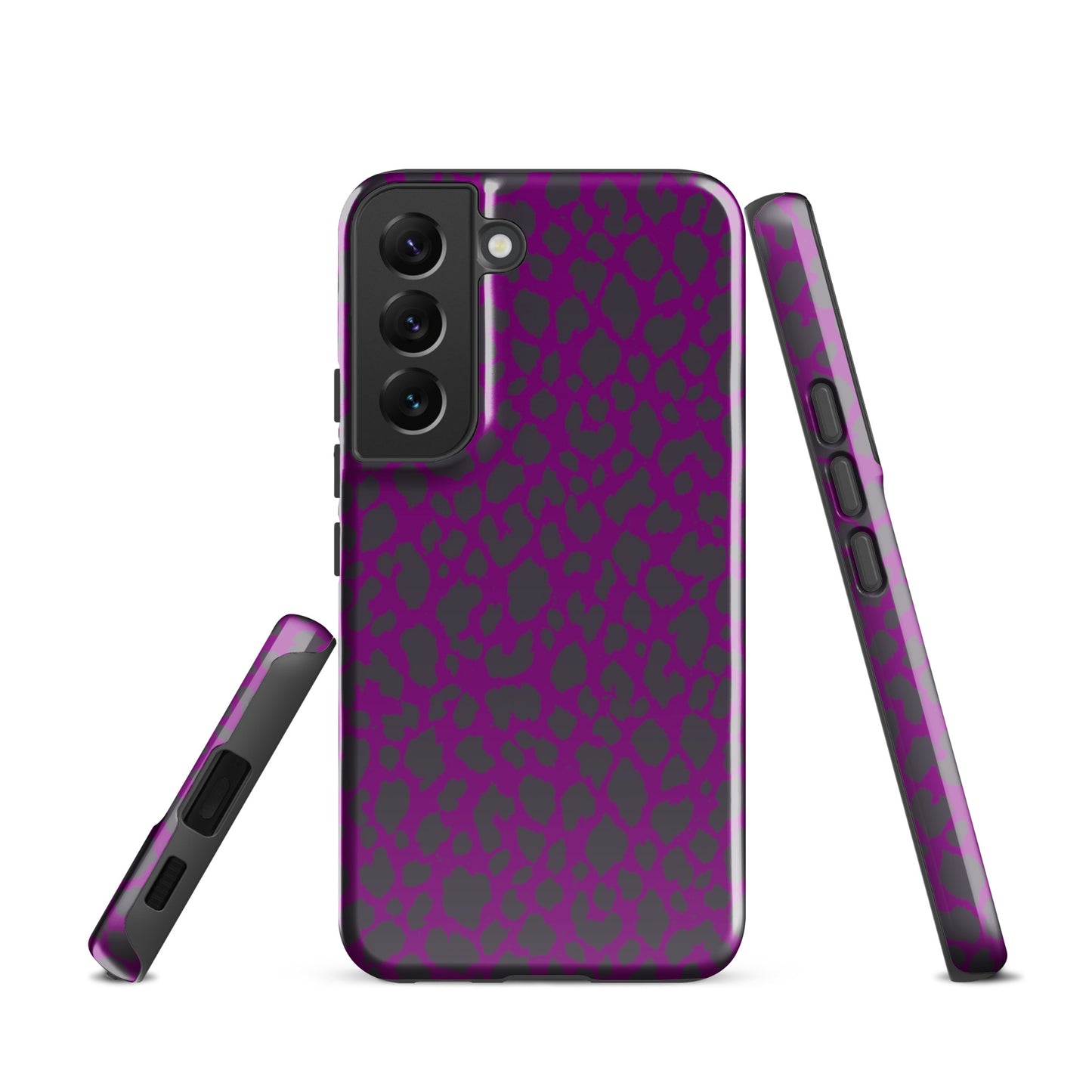 PURPLE LEOPARD TOUGH CASE FOR Samsung®
