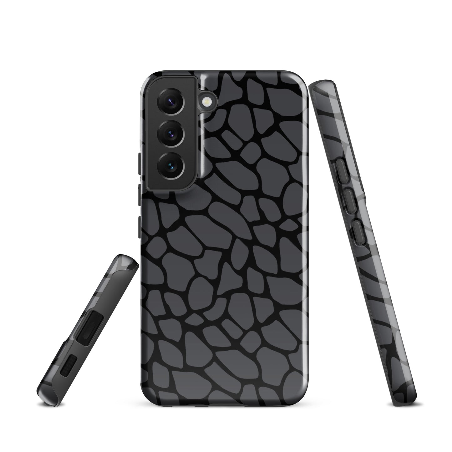GRAY SNAKESKIN TOUGH CASE FOR Samsung®
