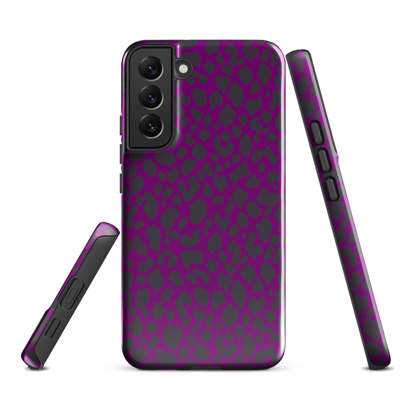 PURPLE LEOPARD TOUGH CASE FOR Samsung®
