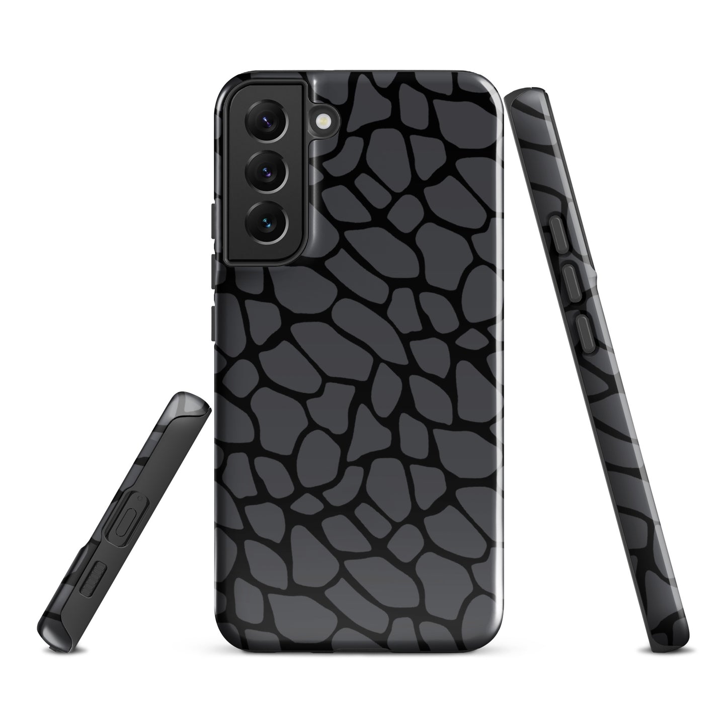 GRAY SNAKESKIN TOUGH CASE FOR Samsung®