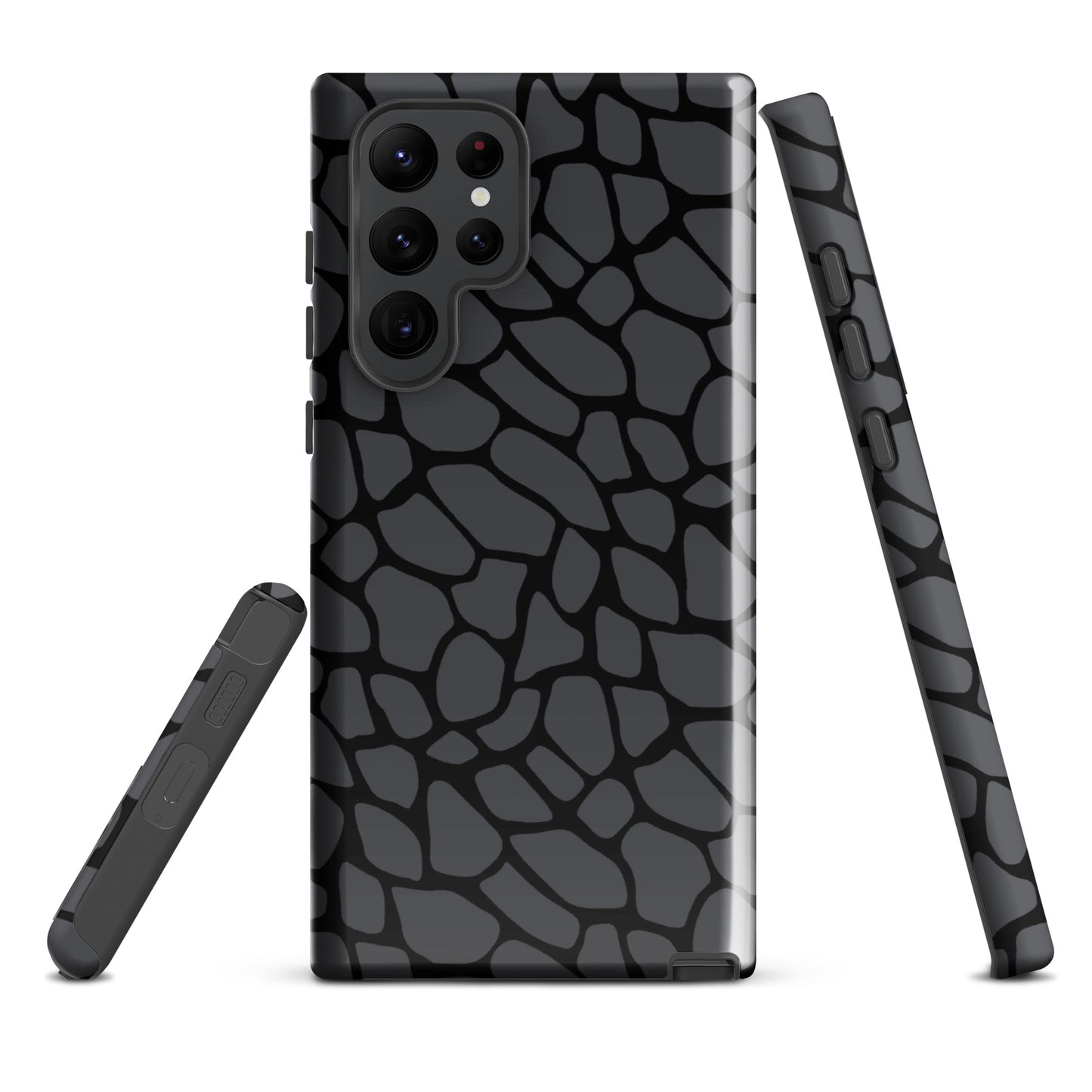 GRAY SNAKESKIN TOUGH CASE FOR Samsung®