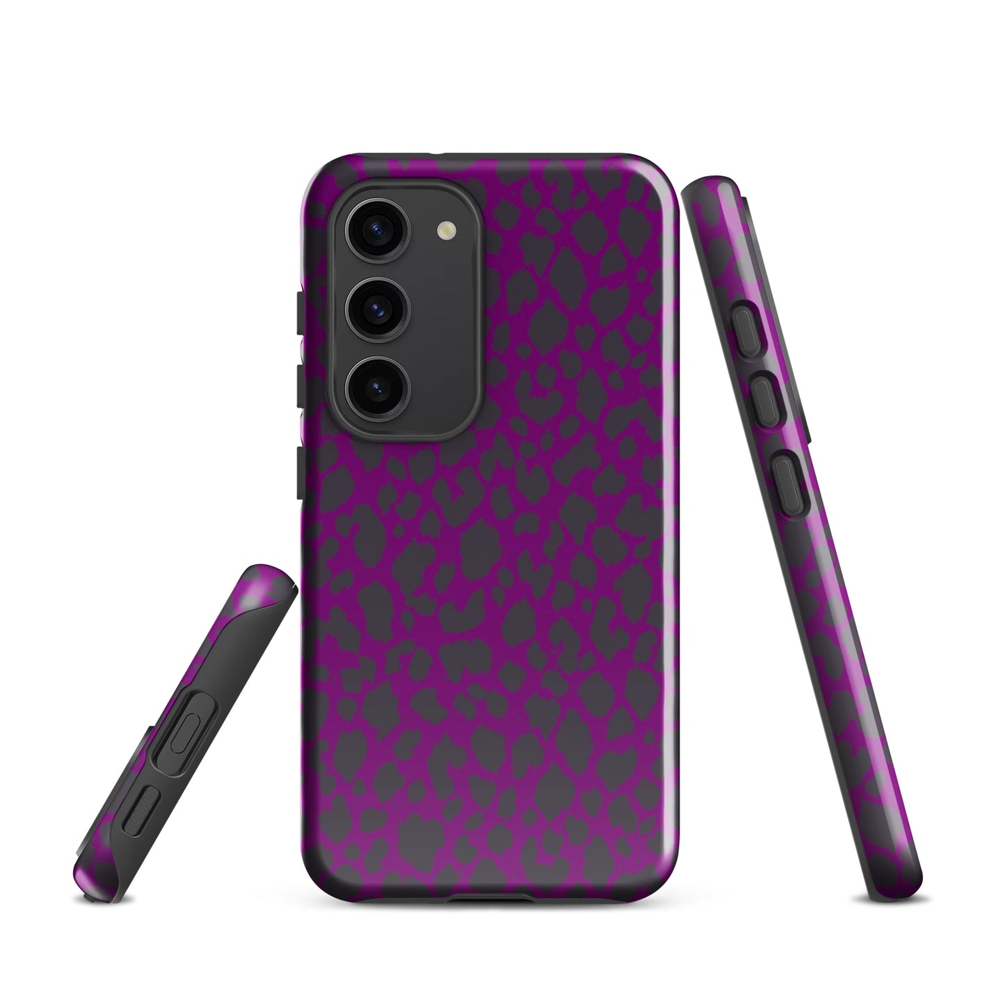PURPLE LEOPARD TOUGH CASE FOR Samsung®