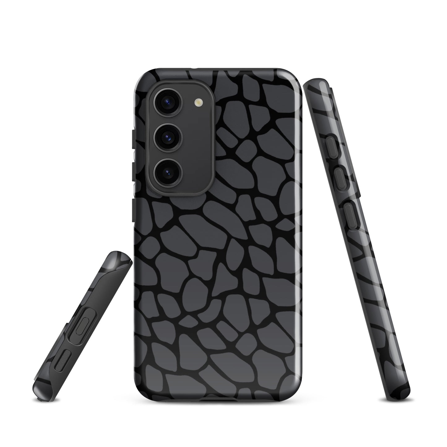 GRAY SNAKESKIN TOUGH CASE FOR Samsung®