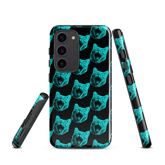 ELECTRIC BLUE CAT TOUGH CASE FOR Samsung®