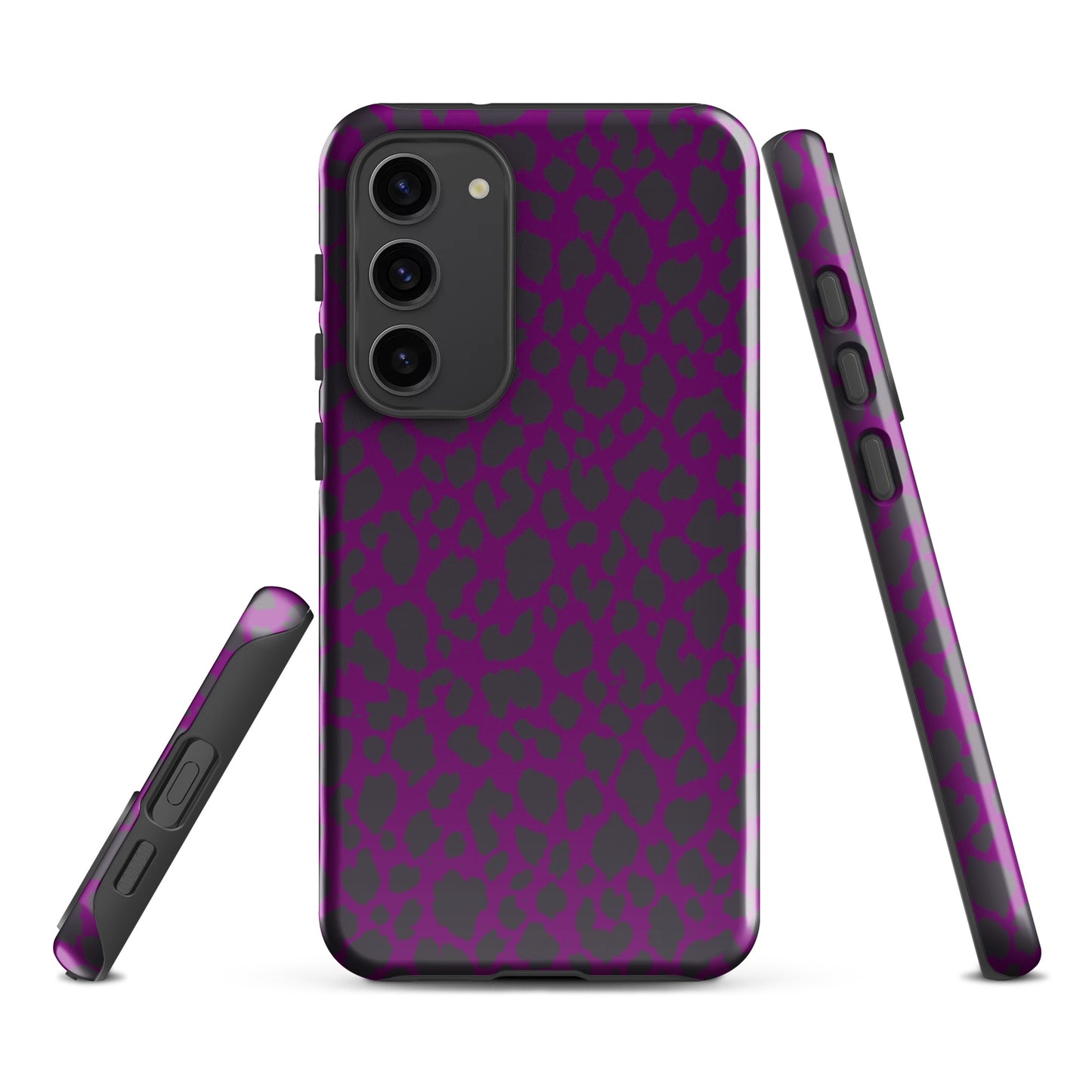 PURPLE LEOPARD TOUGH CASE FOR Samsung®