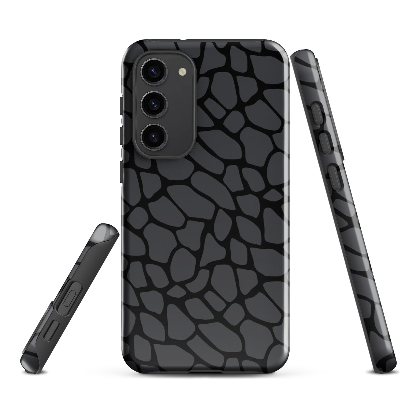 GRAY SNAKESKIN TOUGH CASE FOR Samsung®