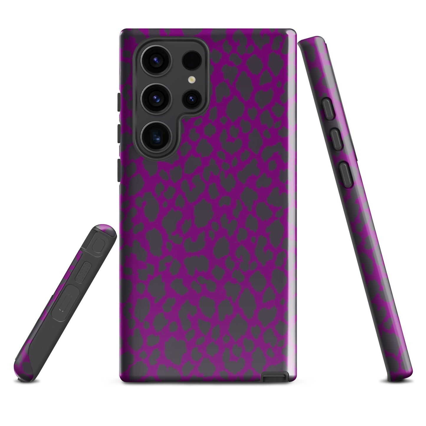 PURPLE LEOPARD TOUGH CASE FOR Samsung®