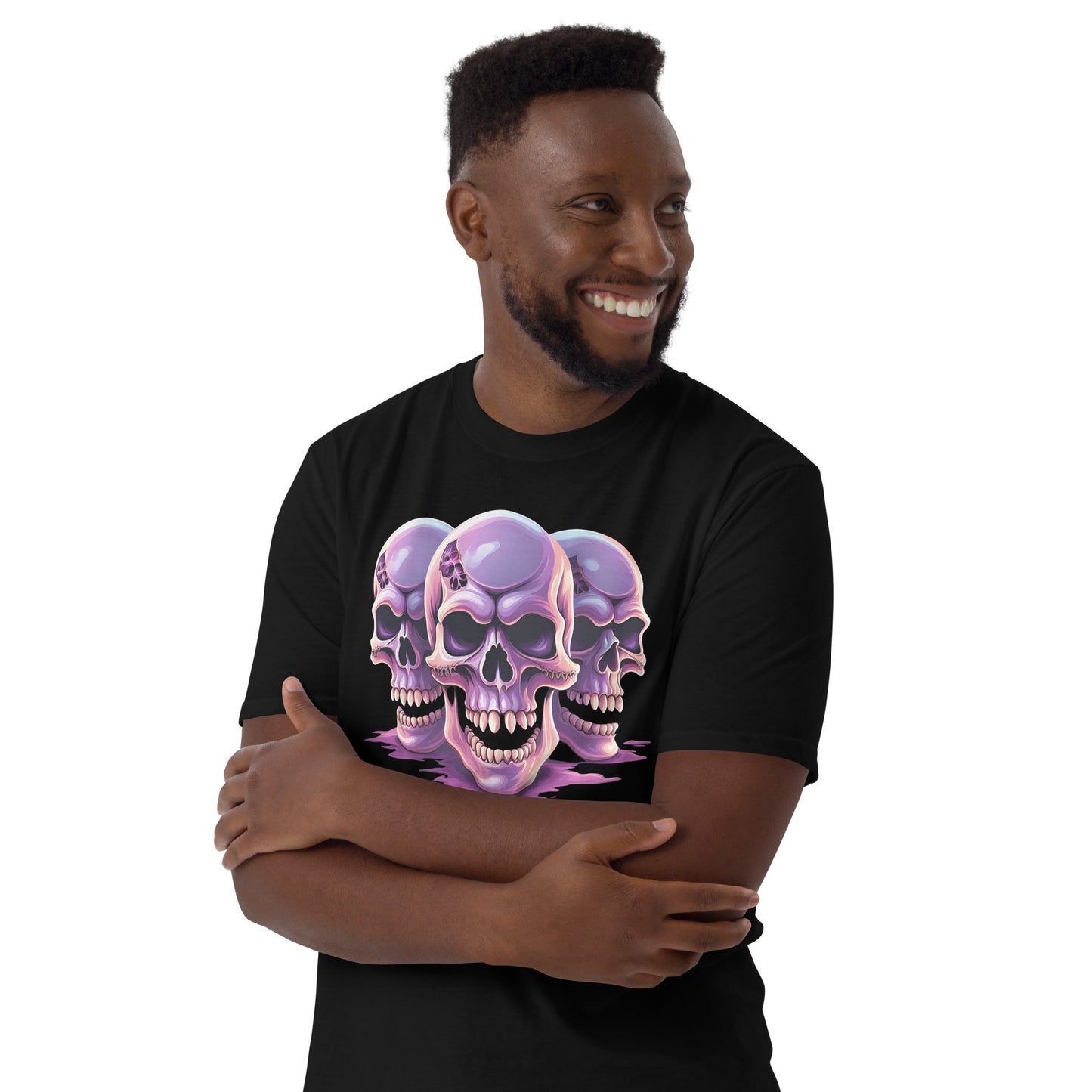 TRES SKULLS SHORT SLEEVE UNISEX TEE