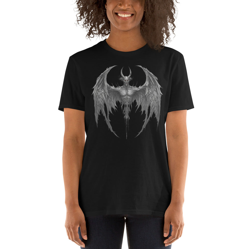 WINGED DEMON UNISEX SHORT SLEEVE TEE
