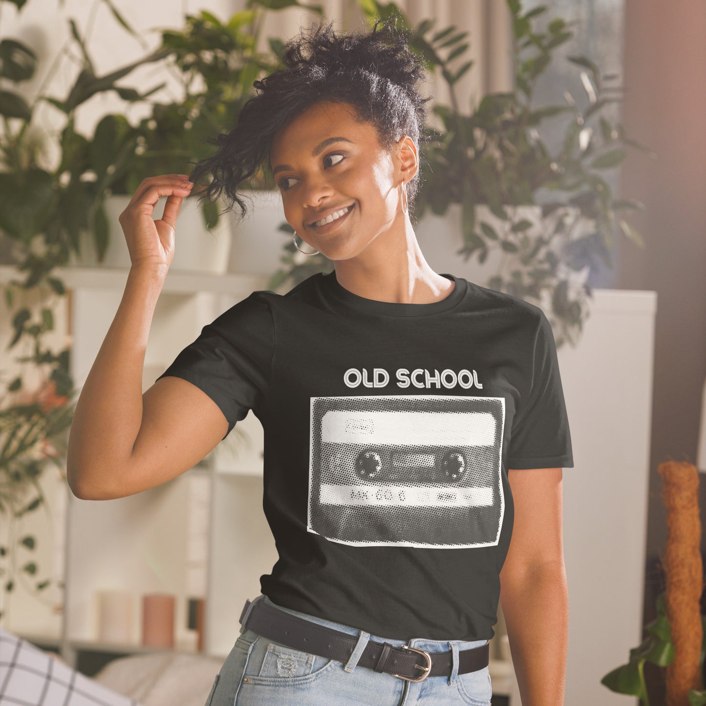 CASSETTE TAPE UNISEX SHORT SLEEVE TEE