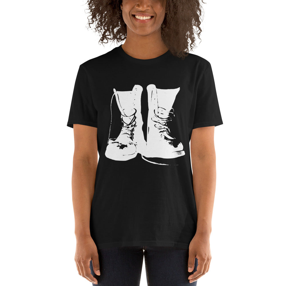COMBAT BOOTS UNISEX SHORT SLEEVE TEE