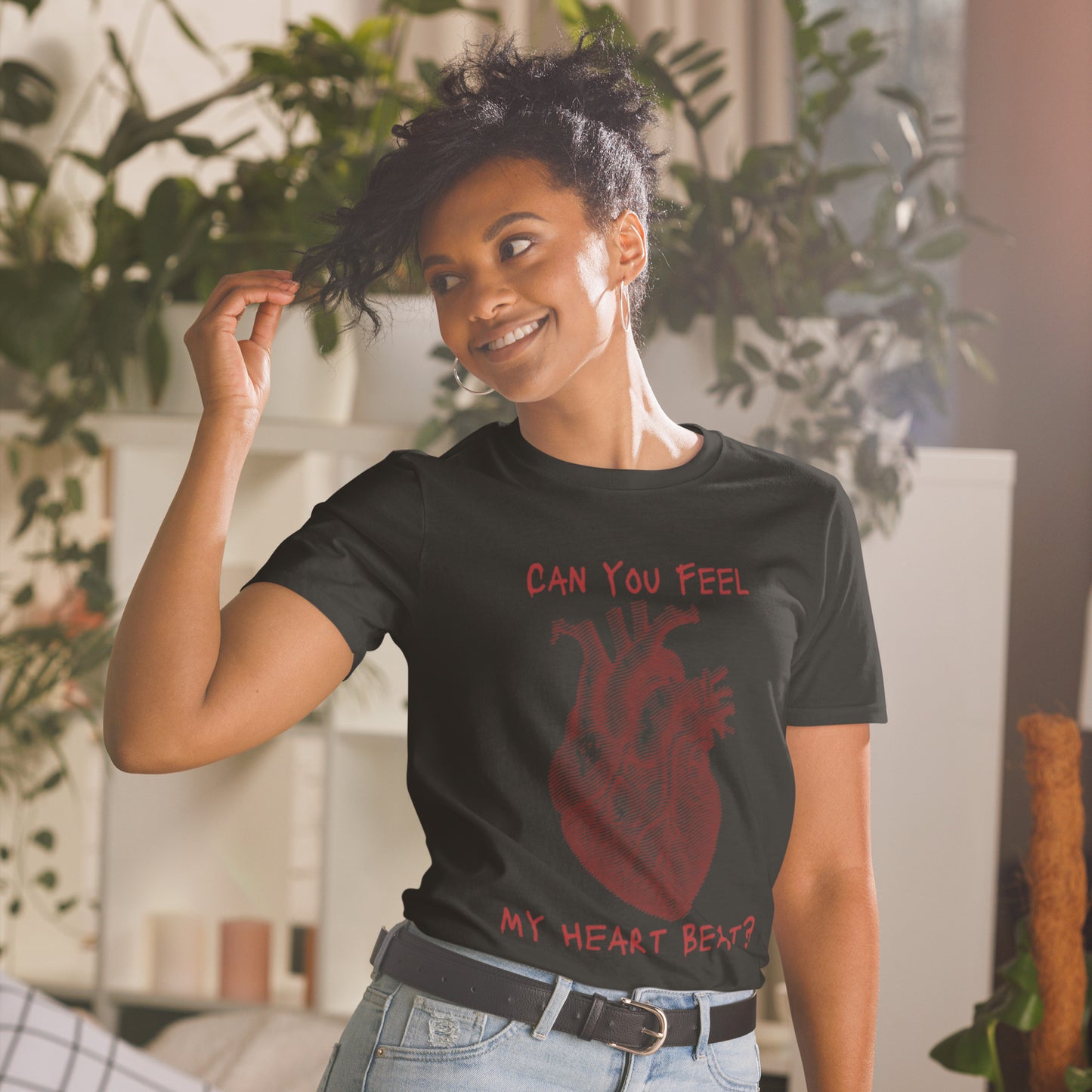 HEARTBEAT UNISEX SHORT SLEEVE TEE