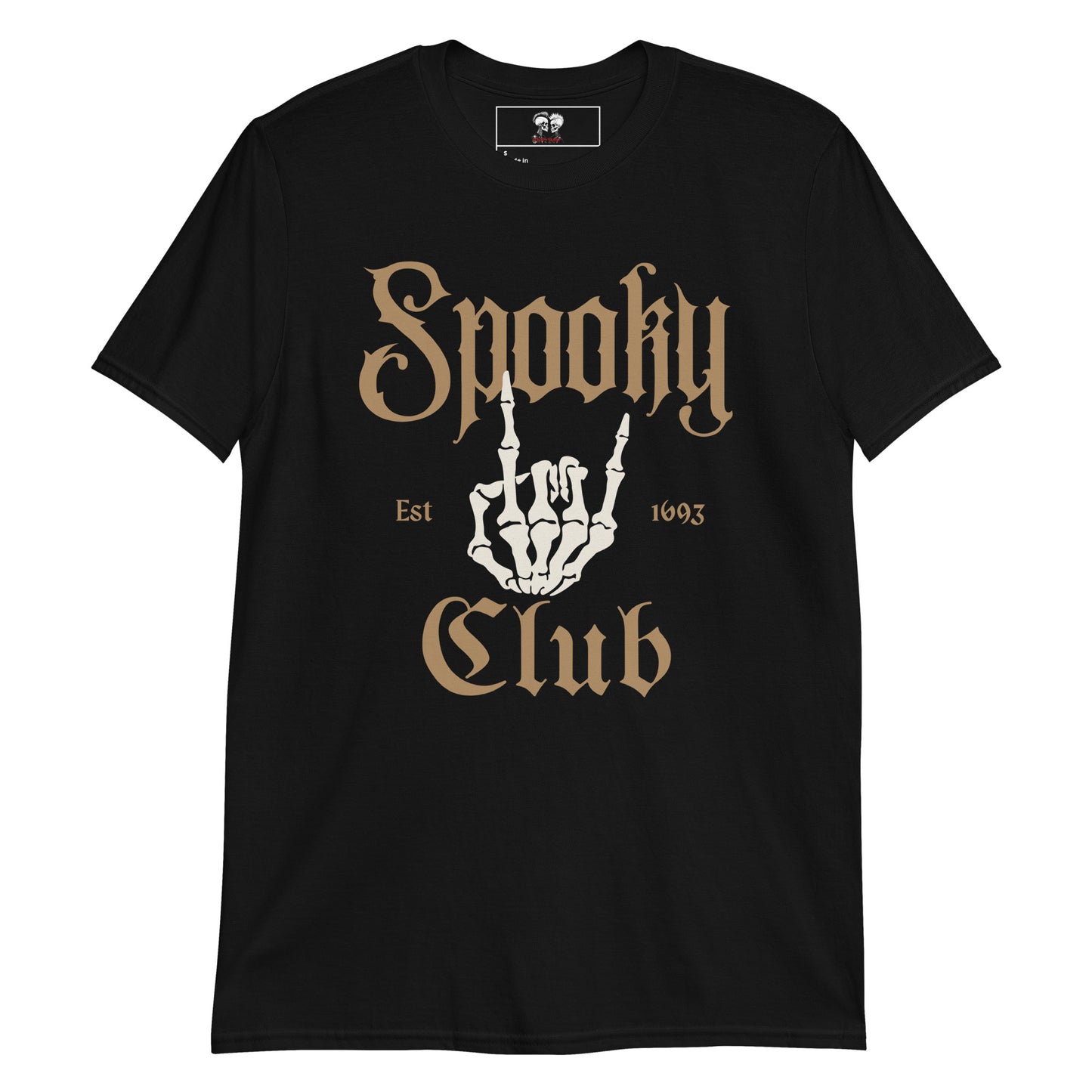 SPOOKY CLUB SHORT SLEEVE UNISEX TEE