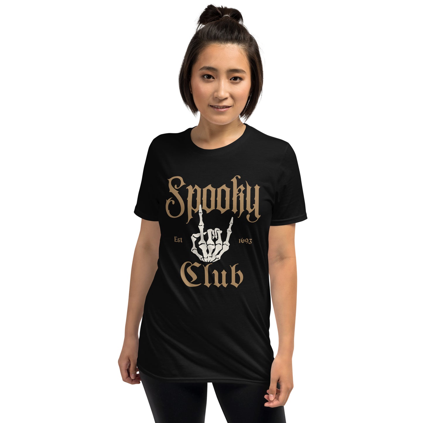 SPOOKY CLUB SHORT SLEEVE UNISEX TEE