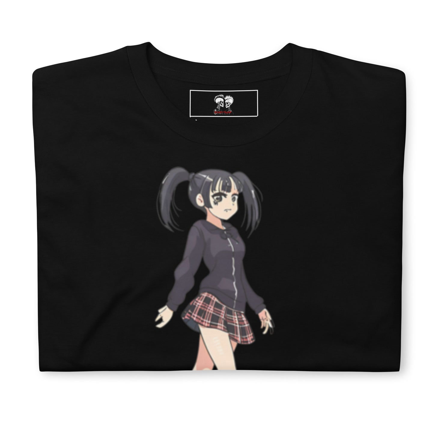ANIME GOTH GIRL SHORT SLEEVE UNISEX TEE
