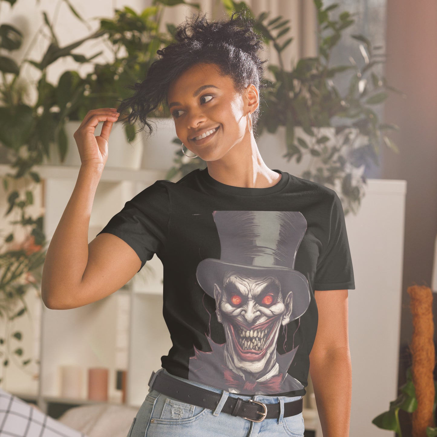 EVIL CLOWN SHORT SLEEVE UNISEX TEE