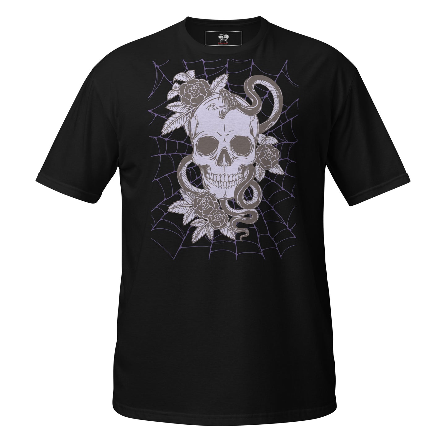 PURPLE SKULL & SNAKE SHORT SLEEVE UNISEX TEE