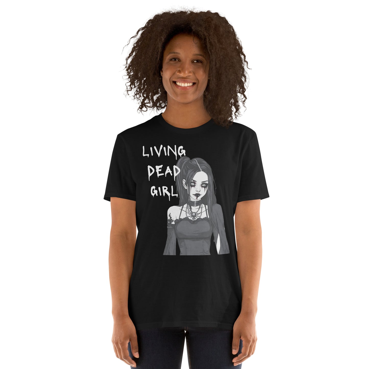 LIVING DEAD GIRL SHORT SLEEVE UNISEX TEE