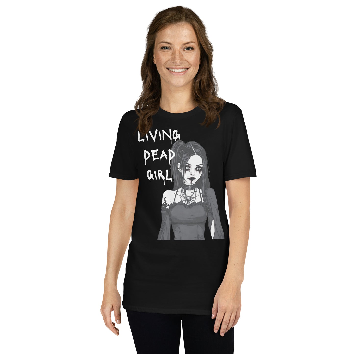 LIVING DEAD GIRL SHORT SLEEVE UNISEX TEE