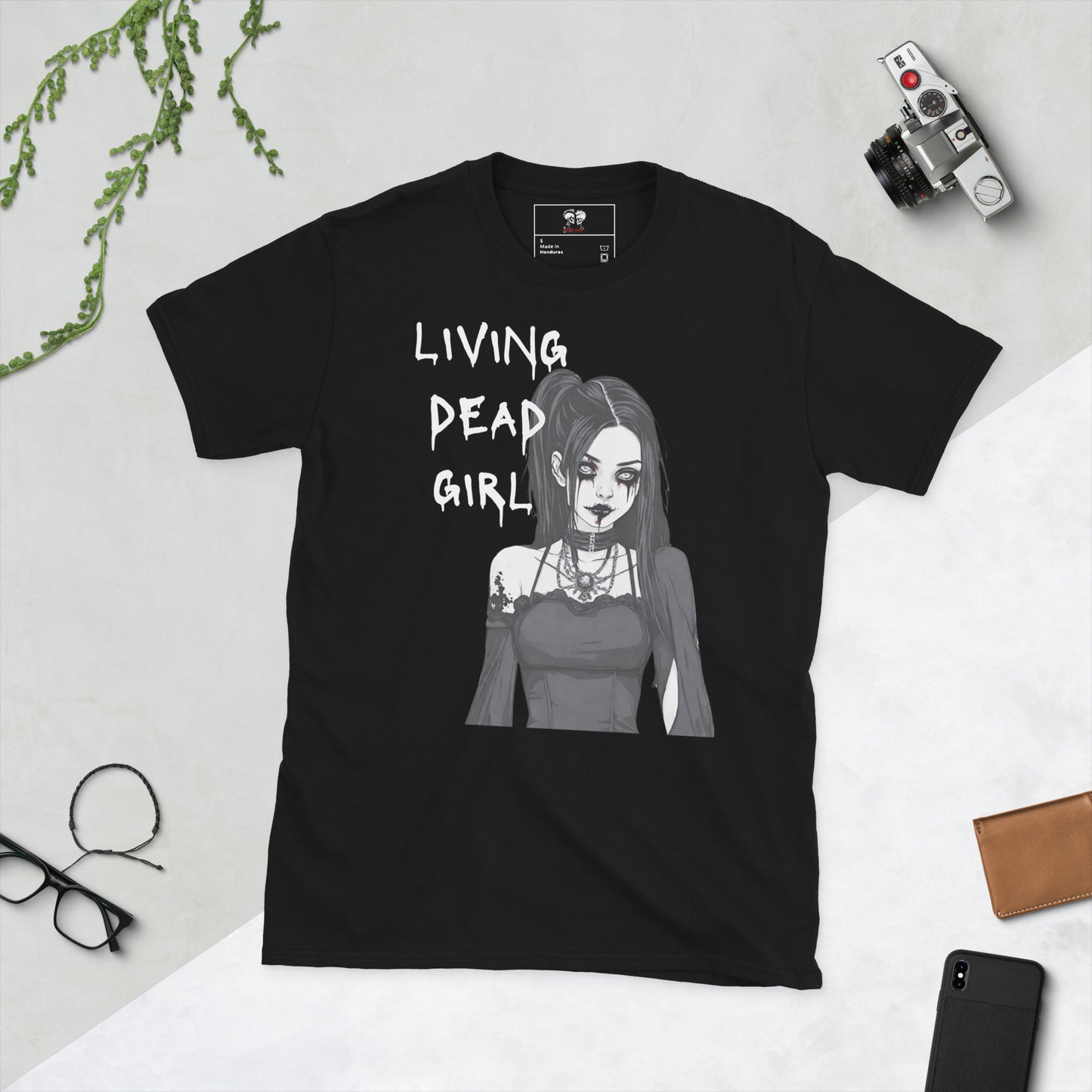 LIVING DEAD GIRL SHORT SLEEVE UNISEX TEE