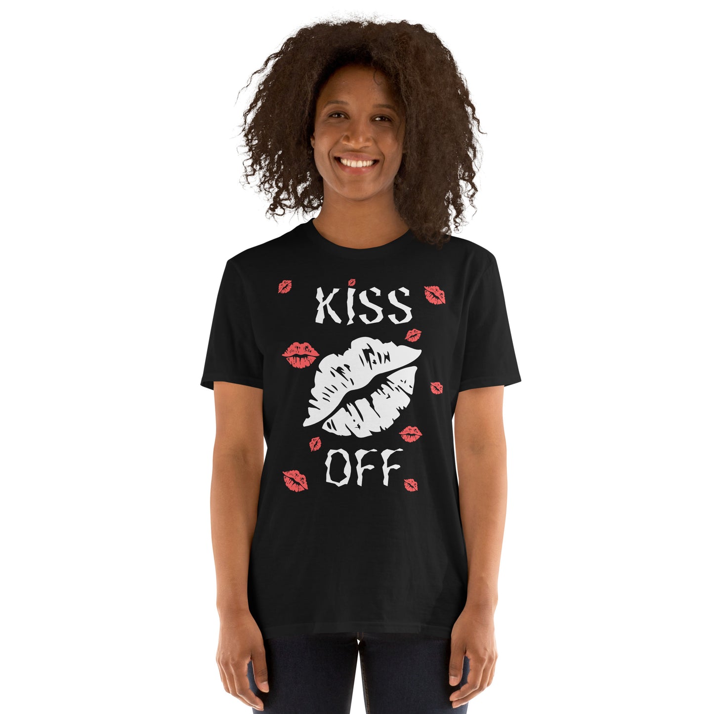 KISS OFF SHORT SLEEVE UNISEX TEE