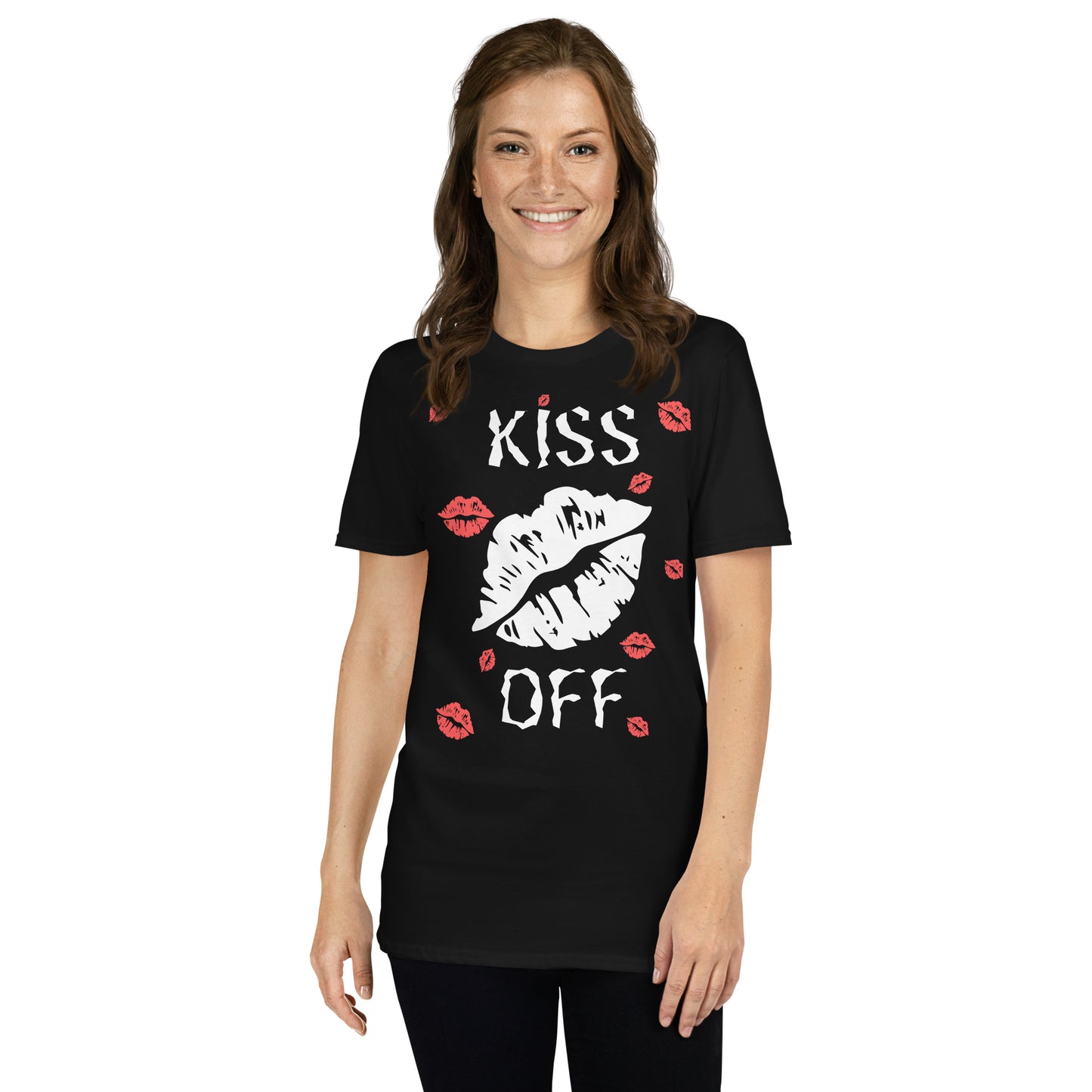 KISS OFF SHORT SLEEVE UNISEX TEE