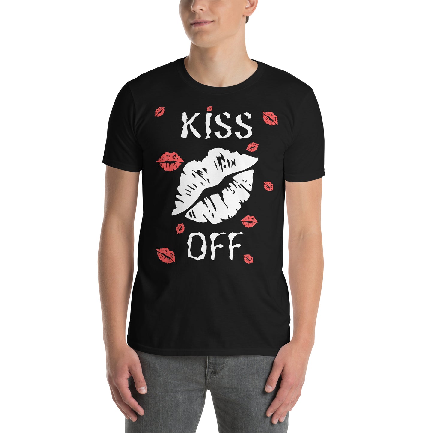 KISS OFF SHORT SLEEVE UNISEX TEE