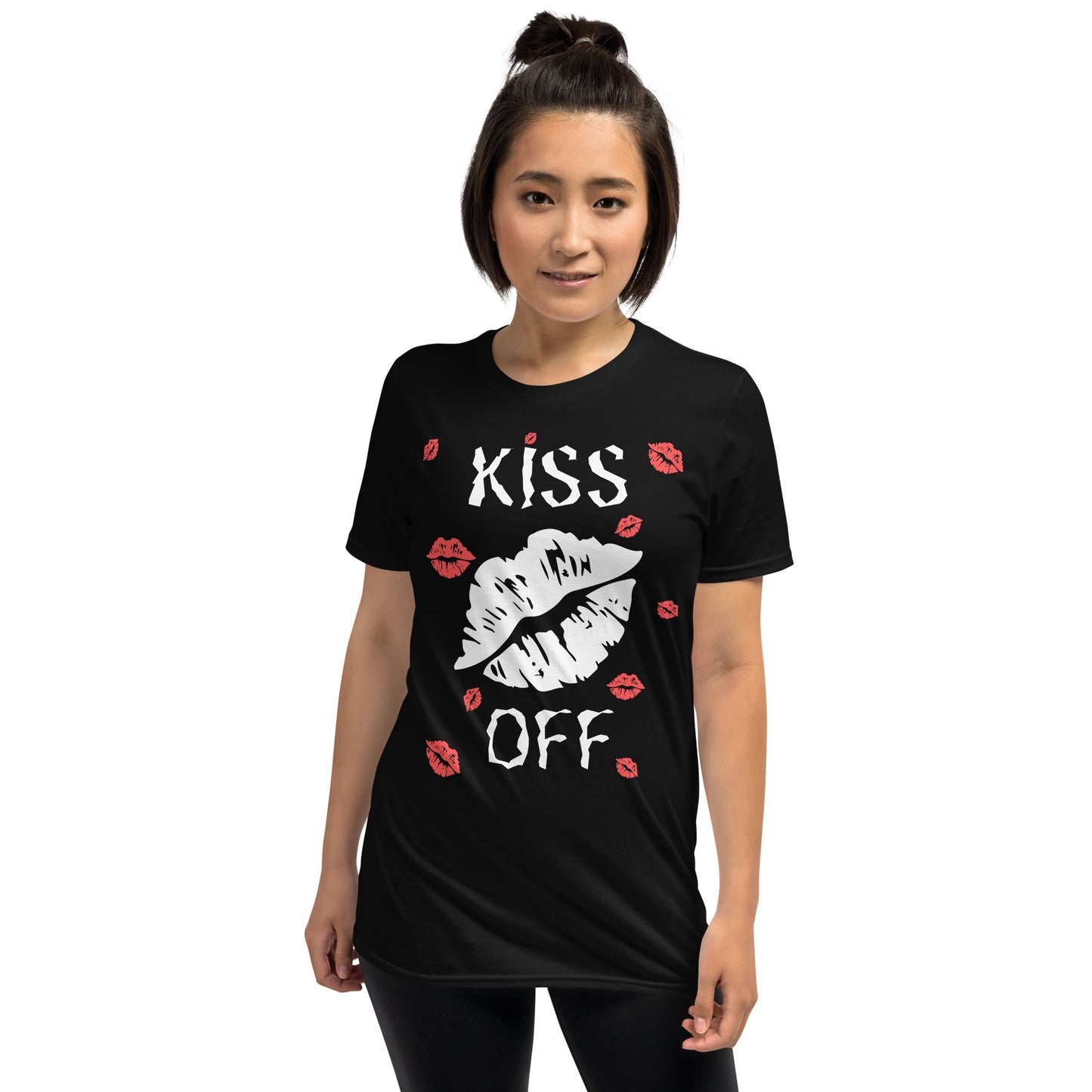 KISS OFF SHORT SLEEVE UNISEX TEE