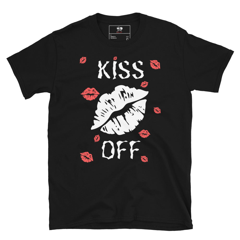 KISS OFF SHORT SLEEVE UNISEX TEE