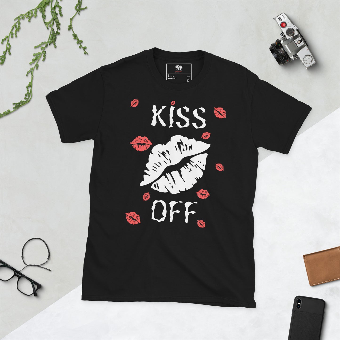 KISS OFF SHORT SLEEVE UNISEX TEE