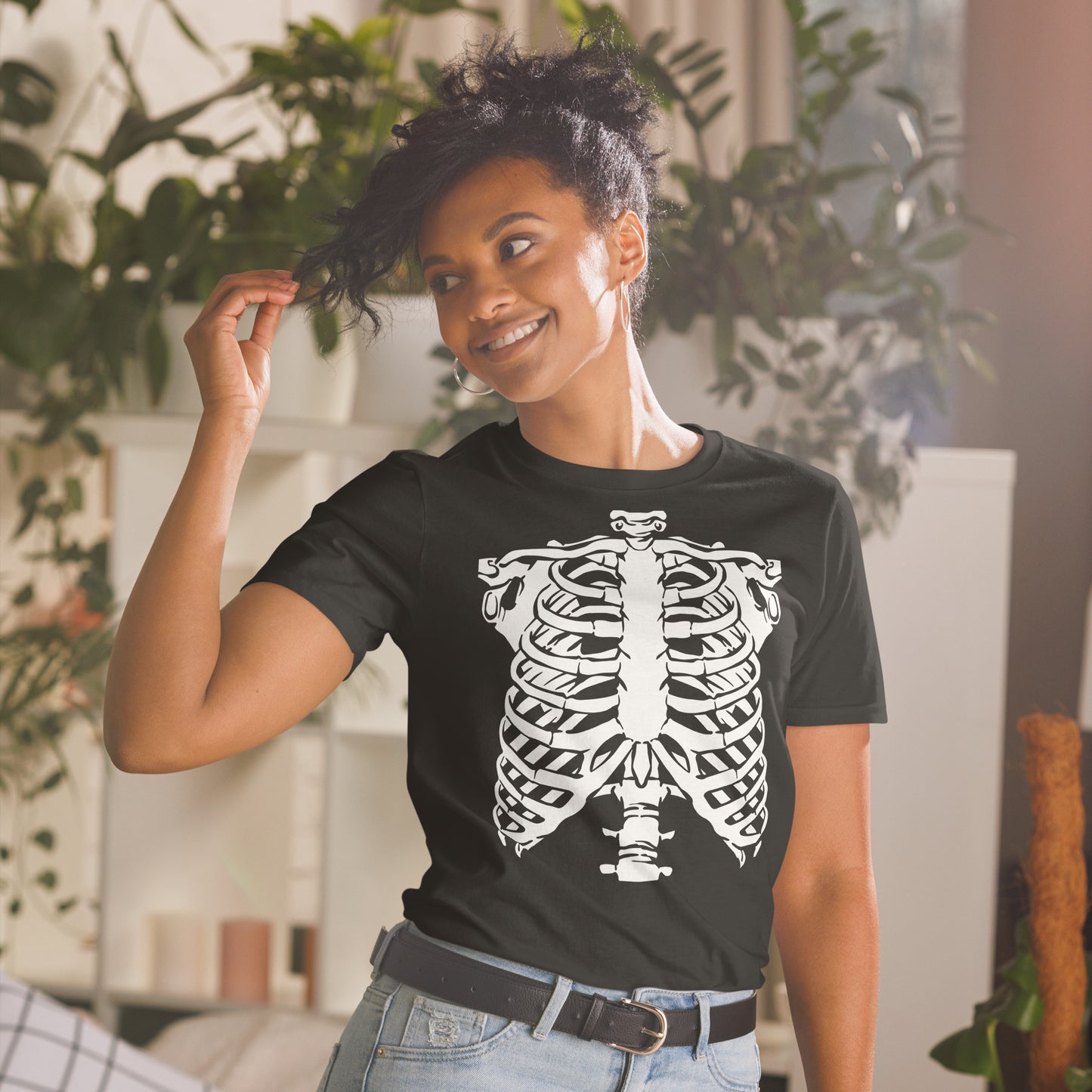 RIB CAGE SHORT SLEEVE UNISEX TEE