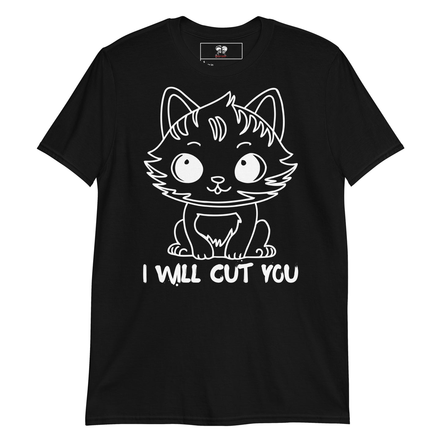 I WILL CUT YOU SHORT SLEEVE TEE