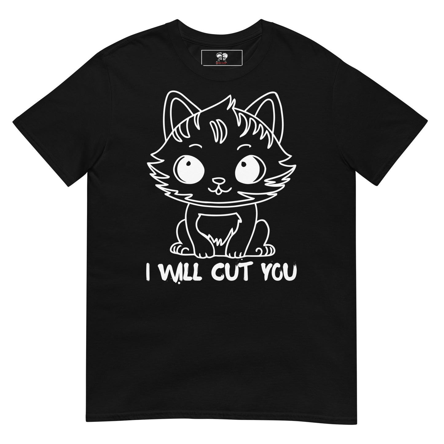 I WILL CUT YOU SHORT SLEEVE TEE