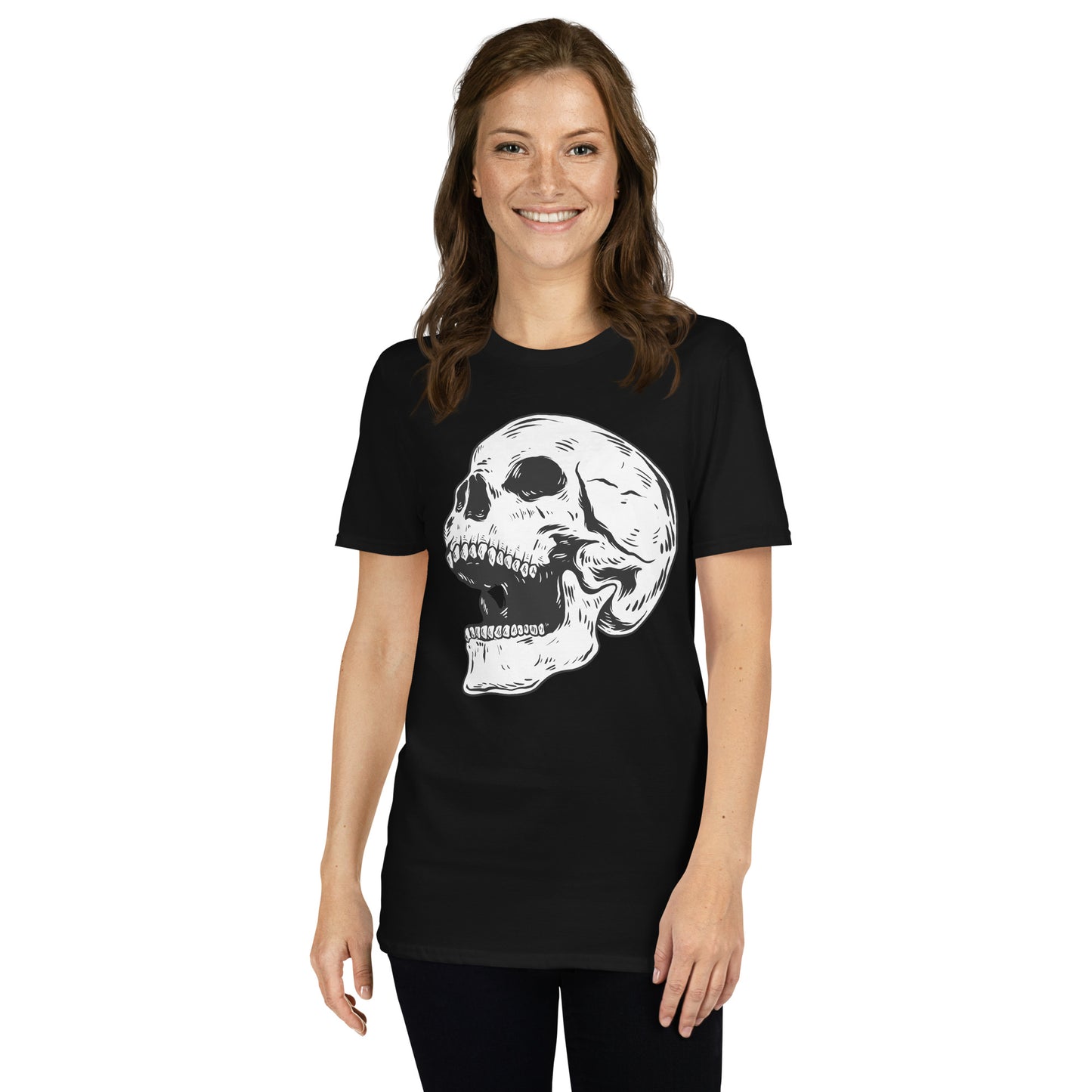 SCREAMING SKULL SHORT SLEEVE UNISEX TEE