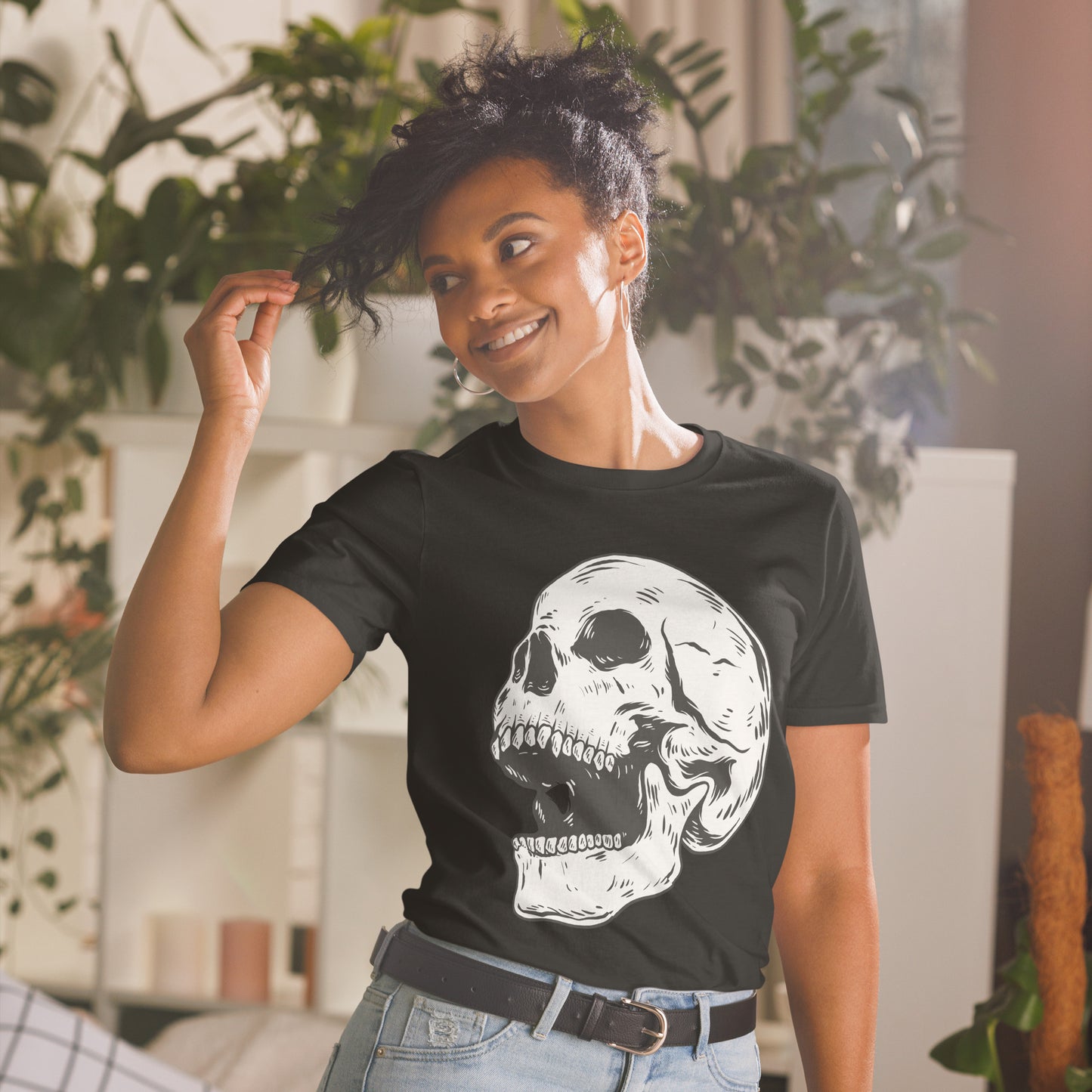 SCREAMING SKULL SHORT SLEEVE UNISEX TEE