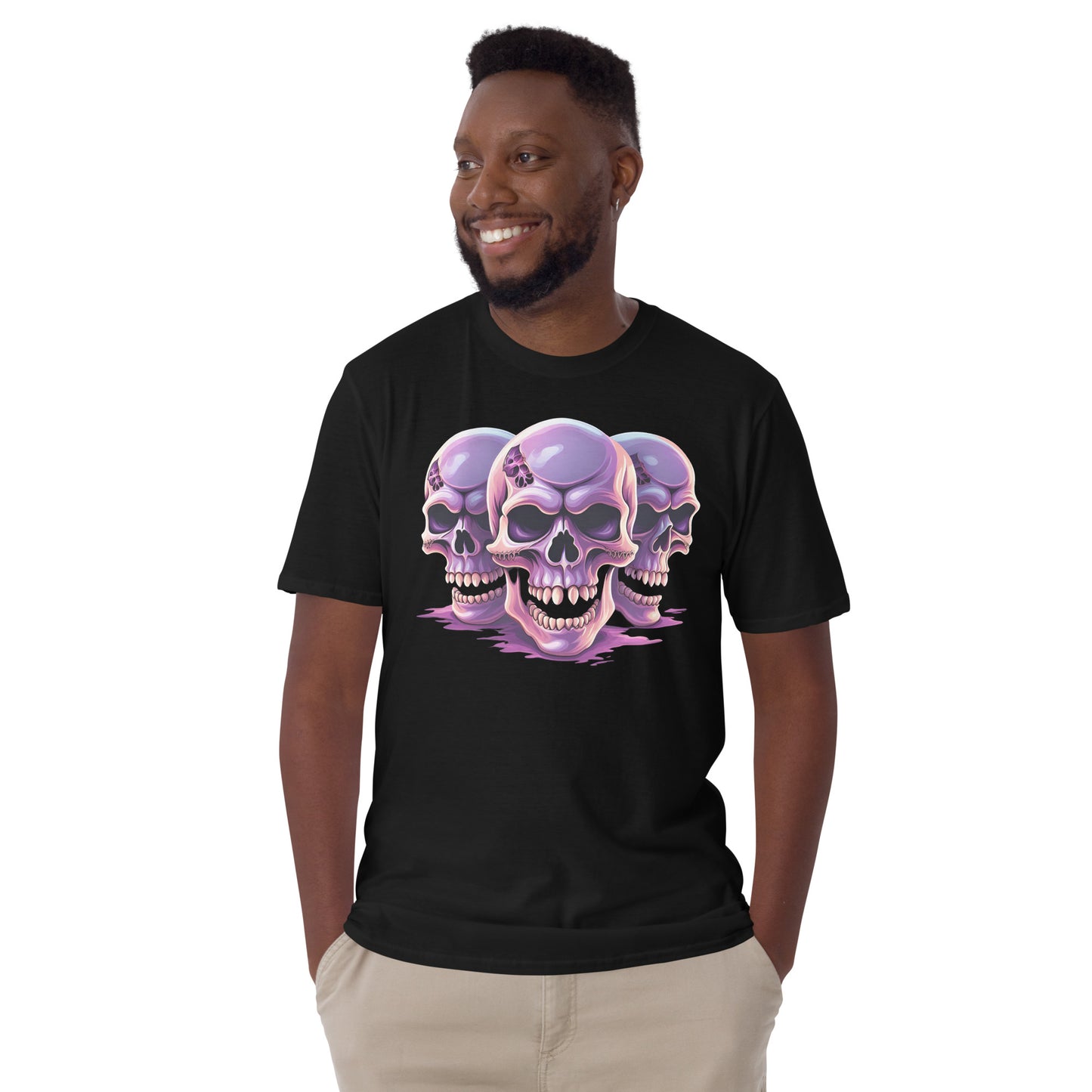 TRES SKULLS SHORT SLEEVE UNISEX TEE