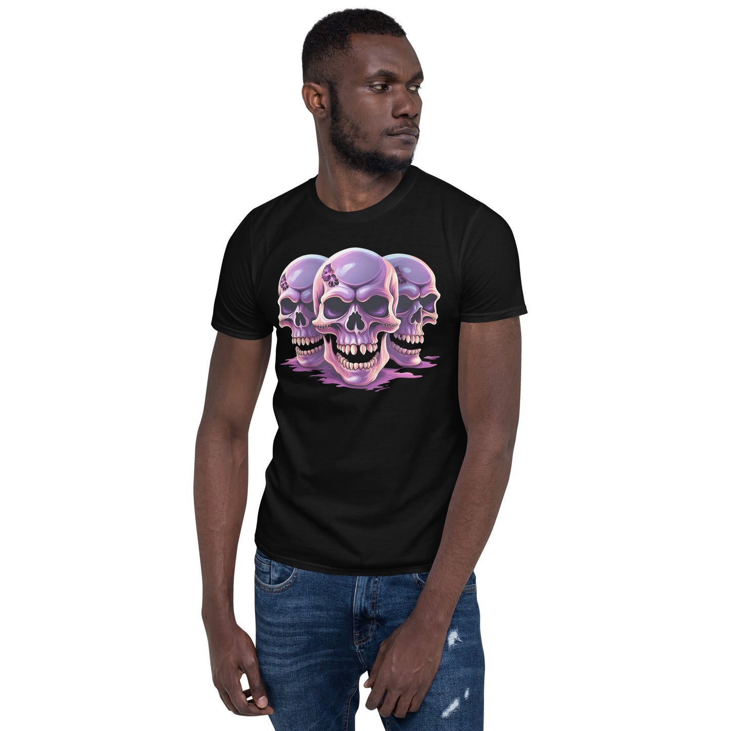 TRES SKULLS SHORT SLEEVE UNISEX TEE