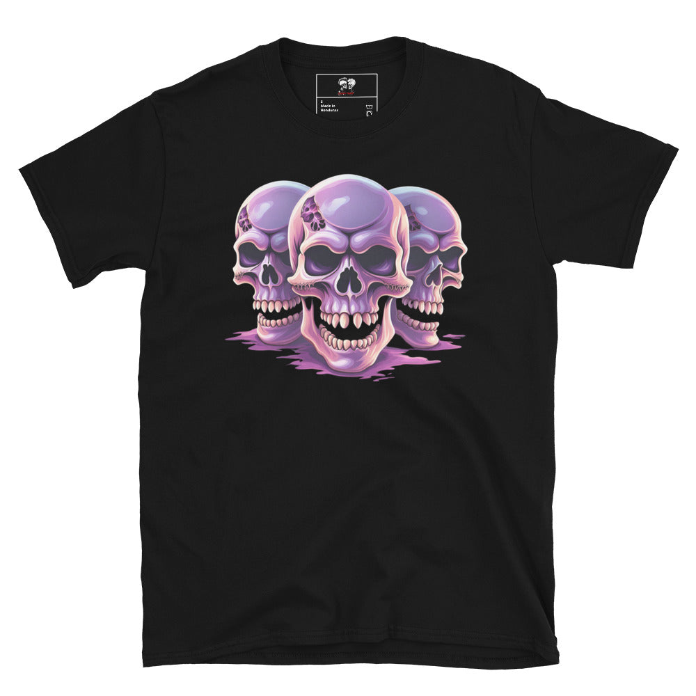 TRES SKULLS SHORT SLEEVE UNISEX TEE