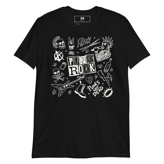 PUNK'S NOT DEAD SHORT SLEEVE UNISEX TEE