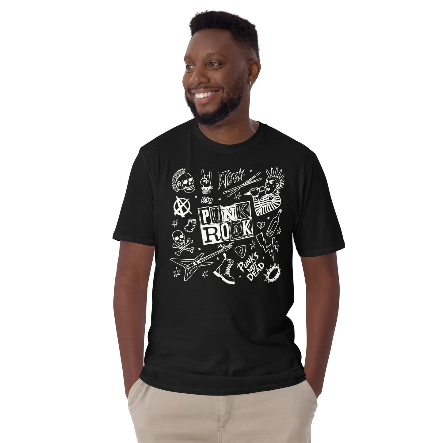 PUNK'S NOT DEAD SHORT SLEEVE UNISEX TEE