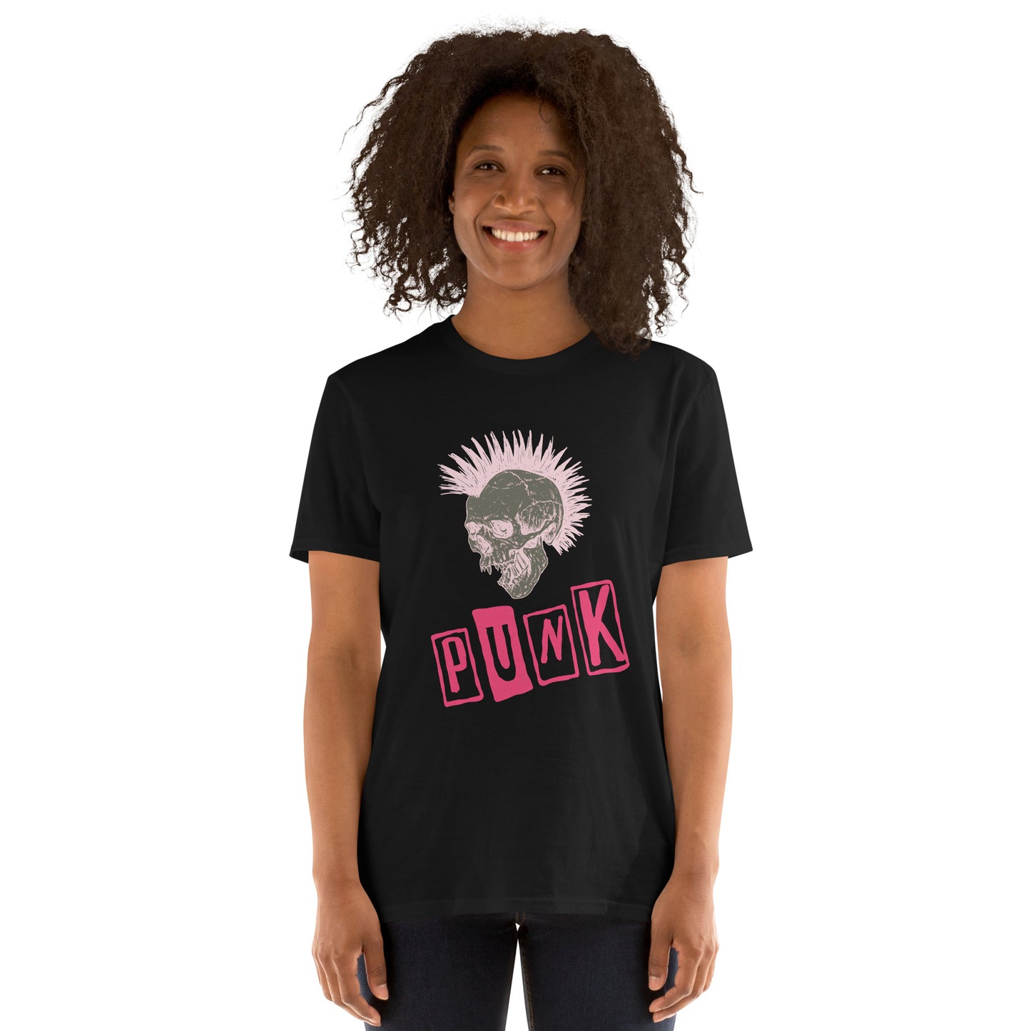 PUNK IS PINK SHORT SLEEVE UNISEX TEE