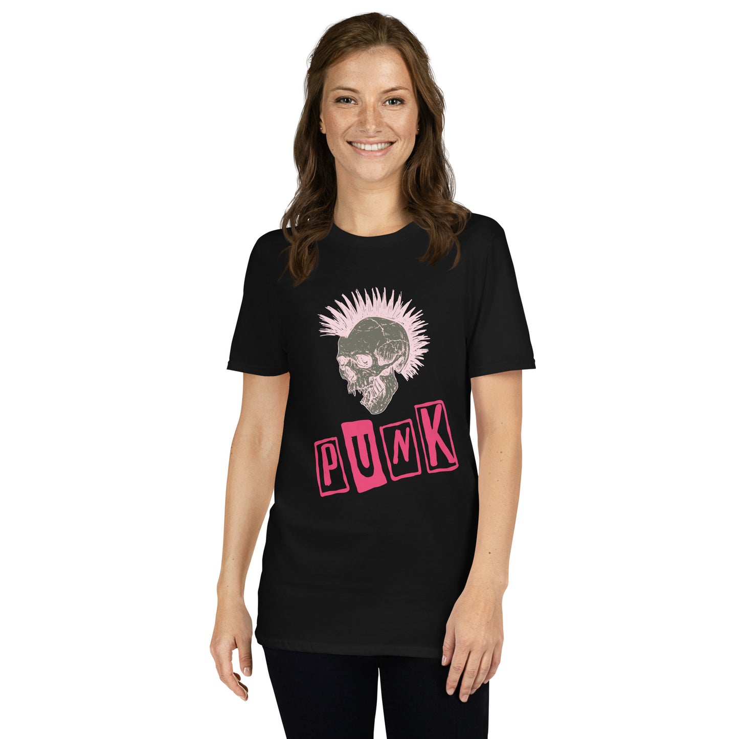 PUNK IS PINK SHORT SLEEVE UNISEX TEE