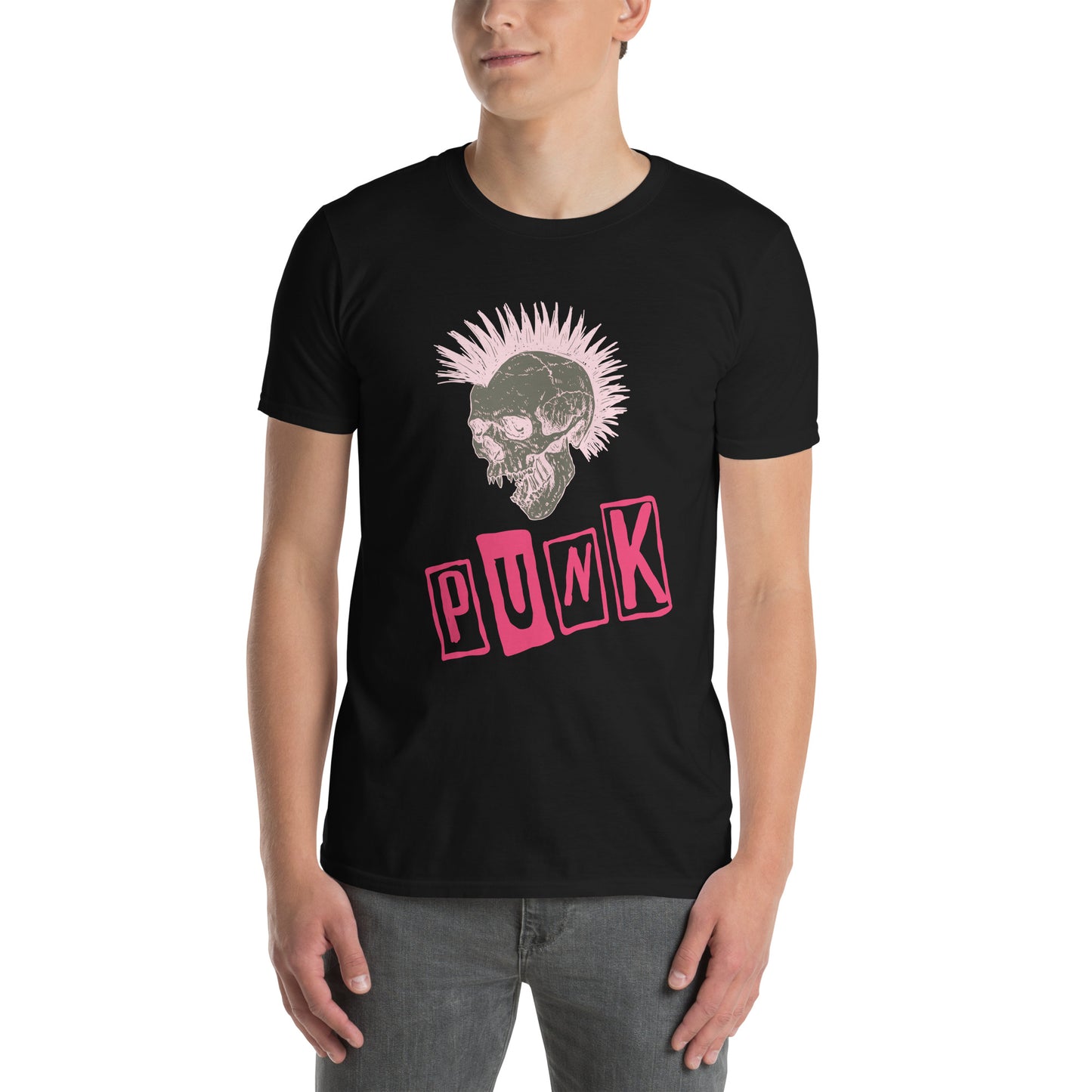 PUNK IS PINK SHORT SLEEVE UNISEX TEE